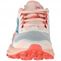CHAUSSURES MIZUNO WAVE MUJIN 11 SNOW WHITE/LARKSPUR/FADED RODE POUR FEMMES