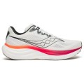 SAUCONY RIDE 19 WHITE/CRIMSON FOR MEN'S