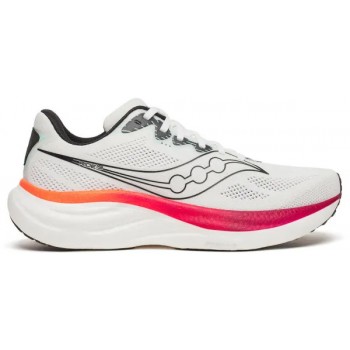 CHAUSSURES SAUCONY RIDE 19 WHITE/CRIMSON POUR HOMMES