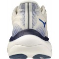 CHAUSSURES MIZUNO WAVE SKY 9 SNOW WHITE/SURF THE WEB/LIGHTNING YELLOW POUR HOMMES