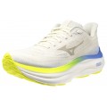 CHAUSSURES MIZUNO WAVE SKY 9 SNOW WHITE/SILVER BIRCH/ULTRAMARINE POUR FEMMES