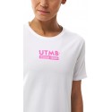 T-SHIRT COMPRESSPORT TRAINING SS TEE UTMB 2026 WHITE POUR FEMMES