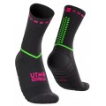 CHAUSSETTES COMPRESSPORT ULTRA TRAIL V2.0 BLACK UTMB 2026 UNISEXE
