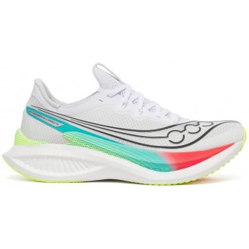 CHAUSSURES SAUCONY ENDORPHIN PRO 5 WHITE/MULTI POUR HOMMES