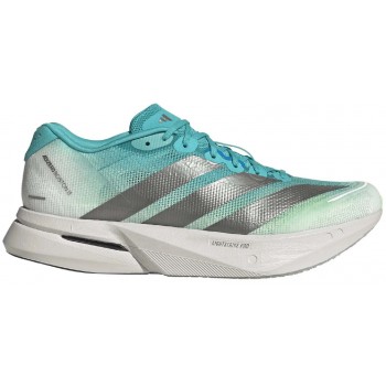 ADIDAS ADIZERO BOSTON 13 AQUA/IRON/GREEN FOR MEN'S