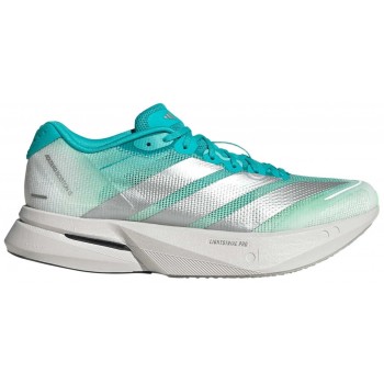 ADIDAS ADIZERO BOSTON 13 AQUA/SILVER/GREEN FOR WOMEN'S