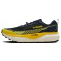 CHAUSSURES BROOKS CASCADIA 20 NAVY/CYBER YELLOW/GREY POUR HOMMES