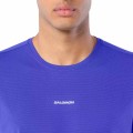 T-SHIRT SALOMON SHAKEOUT CORE SS TEE CLEMATIS BLUE POUR HOMMES