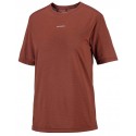 T-SHIRT SALOMON SHAKEOUT CORE SS TEE BURNT UMBER POUR FEMMES