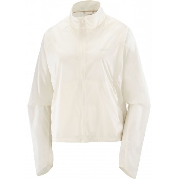VESTE SALOMON SHAKEOUT FLY WHISPER WHITE POUR FEMMES