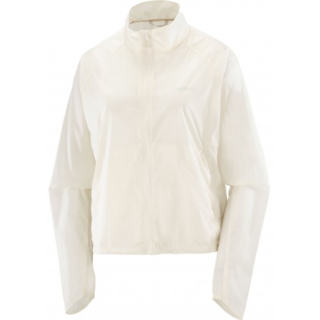 SALOMON SHAKEOUT FLY JACKET WHISPER WHITE FOR WOMEN'S