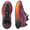 SALOMON AERO GLIDE 4 GRVL NOCTURNE/BLACK/DUSTY ORCHID FOR WOMEN'S