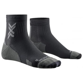 X-SOCKS RUN DISCOVERY ANKLE ARCTIC BLACK/CHARCOAL FOR MEN'S