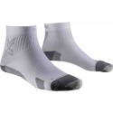 CHAUSSETTES X-SOCKS RUN DISCOVERY ANKLE ARCTIC WHITE/PEARL GREY POUR HOMMES
