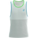 COMPRESSPORT PRO RACING SINGLET STAR WHITE FOR MEN'S