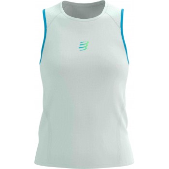 COMPRESSPORT TRAIL RACING TANK STAR WHITE FOR WOMEN'S