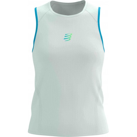 DEBARDEUR COMPRESSPORT TRAIL RACING STAR WHITE POUR FEMMES