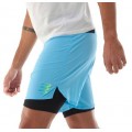 COMPRESSPORT TRAIL RACING 2IN1 SHORT NORSE BLUE FOR MEN'S