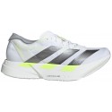 CHAUSSURES ADIDAS ADIZERO ADIOS PRO 4 WHITE/IRON METALLIC/SOLAR YELLOW POUR HOMMES