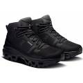 CHAUSSURES ON CLOUDROCK MID WP BLACK POUR HOMMES