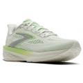 BROOKS LAUNCH 12 GREY/PARADISE GREEN/CHROME FOR WOMEN'S