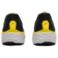 BROOKS LAUNCH 12 BLACK/CYBER YELLOW/OYSTER FOR MEN'S