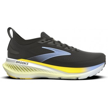 CHAUSSURES BROOKS GLYCERIN GTS 23 BLACK/CYBER YELLOW/NIGHTLIFE POUR HOMMES