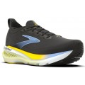 CHAUSSURES BROOKS GLYCERIN GTS 23 BLACK/CYBER YELLOW/NIGHTLIFE POUR HOMMES
