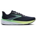 CHAUSSURES BROOKS LAUNCH 12 NAVY/WHITE/GREEN POUR HOMMES