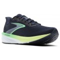 CHAUSSURES BROOKS LAUNCH 12 NAVY/WHITE/GREEN POUR HOMMES