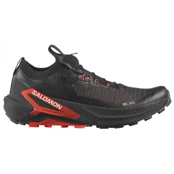 SALOMON S/LAB GENESIS 2 BLACK/BLACK/FIERY RED UNISEX