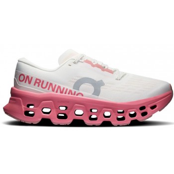CHAUSSURES ON CLOUDMONSTER 3 IVORY/CAMELLIA POUR FEMMES