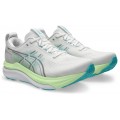 ASICS GEL KAYANO 33 WHITE/ENERGY AQUA FOR MEN'S