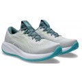 ASICS GEL CUMULUS 28 CLOUD GREY/ENERGY AQUA FOR MEN'S