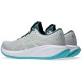 ASICS GEL CUMULUS 28 CLOUD GREY/ENERGY AQUA FOR MEN'S