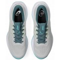 ASICS GEL CUMULUS 28 CLOUD GREY/ENERGY AQUA FOR MEN'S