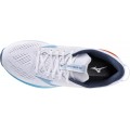 MIZUNO WAVE RIDER 30 WHITE/BLUE JEWEL/ORANGE FOR MEN'S