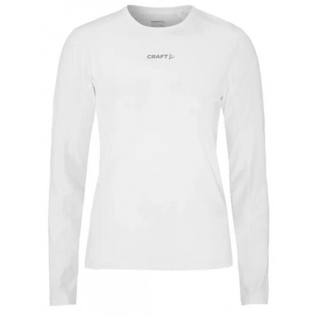 T-SHIRT MANCHES LONGUES CRAFT ADV ESSENCE 2 WHITE POUR FEMMES