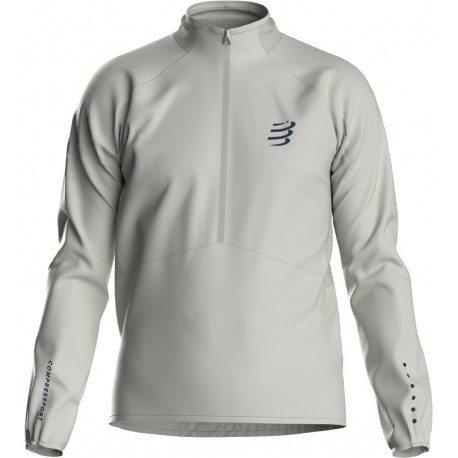 COMPRESSPORT AURA WINDPROOF JACKET GRAY/VIOLET FOR MEN'S
