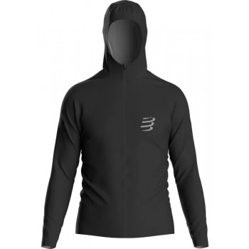 COMPRESSPORT HURRICANE WATERPROOF JACKET BLACK FOR MEN'S