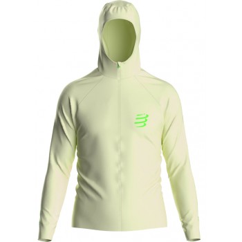 COMPRESSPORT HURRICANE WATERPROOF JACKET LIME FOR MEN'S