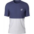T-SHIRT COMPRESSPORT PERFORMANCE PEACOT/GRAY POUR HOMMES