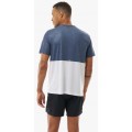 T-SHIRT COMPRESSPORT PERFORMANCE PEACOT/GRAY POUR HOMMES