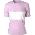 T-SHIRT COMPRESSPORT PERFORMANCE ORCHID/APRICOT POUR FEMMES