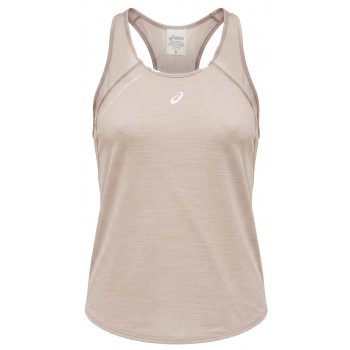 ASICS NAGINO RUN ADJUST TANK GREIGE FOR WOMEN'S