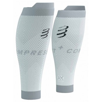 COMPRESSPORT R2 OXYGEN WHITE/NEBEL GREY UNISEX