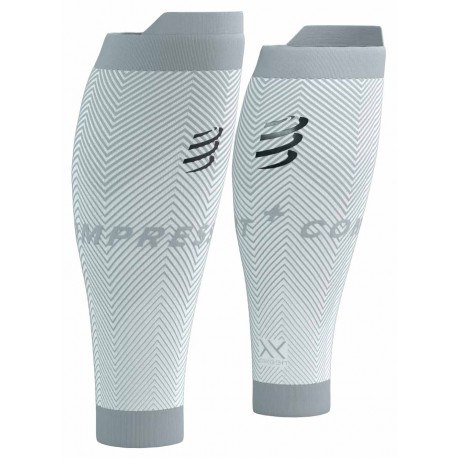 COMPRESSPORT R2 OXYGEN WHITE/NEBEL GREY UNISEX
