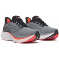 SAUCONY TRIUMPH 24 CINDER/BLACK FOR MEN'S