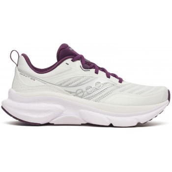 SAUCONY OMNI 23 ST IVORY/EGGPLANT FOR WOMEN'S