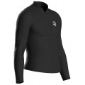 COMPRESSPORT 3D THERMO MERINO LS TOP BLACK UNISEX